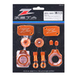 Zeta Billet Kit- KTM SX-F/XC-F '13- - Orange