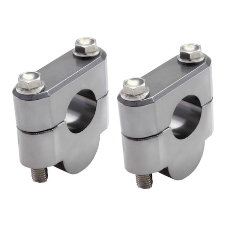 Zeta Handlebar Rise Kit 19mm Height - 22.2mm Bar - Titanium