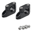 Zeta Handlebar Rise Kit 20mm Offset / 26mm Height - 22.2mm / 28.6mm Bar - Black