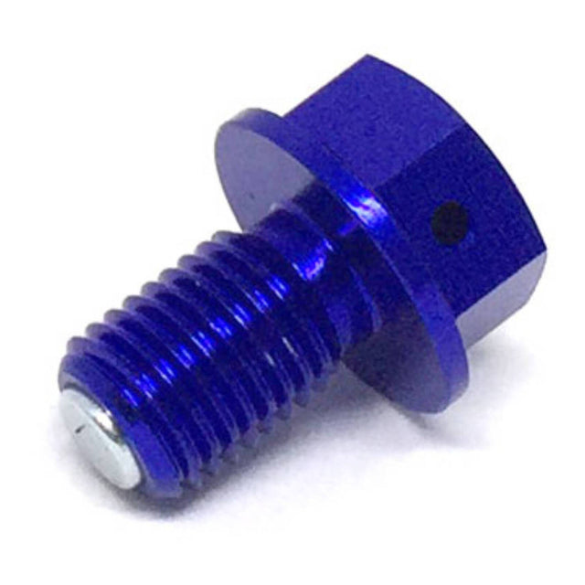 Zeta Magnetic Drain Bolt M10 x 15 P1.25 - Blue