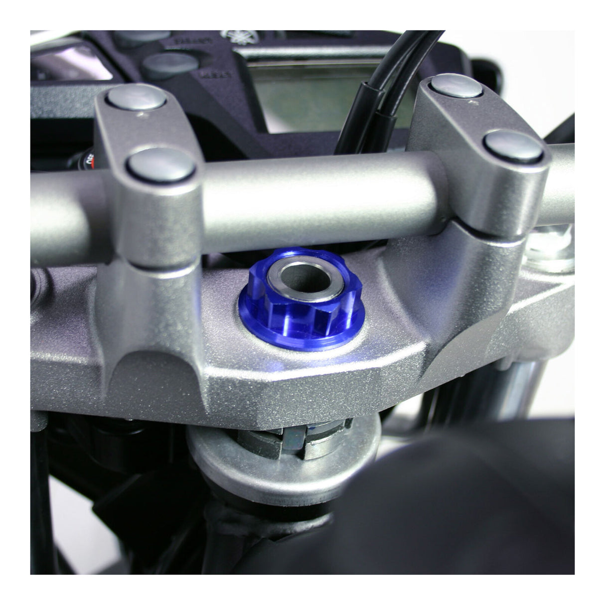 Zeta Stem Nut M22 x 27 P1.0 H12 - Blue