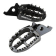 Zeta Aluminium Foot Pegs - Kawasaki KX250F / KX450F - Black
