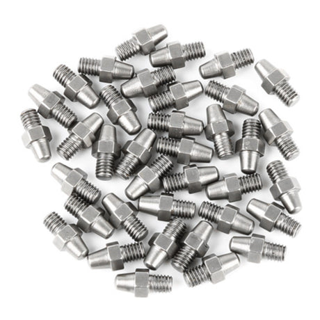 Zeta Aluminium Foot Pegs Replacement Pin Set (37 Piece)