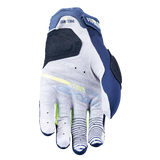 Five Men's E1 Enduro Gloves - Navy/Fluro Yellow