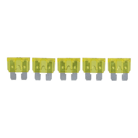 FUSE 20a BLADE - YEL (Pkt=5)