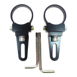 Whites LED Light Bar Tube Mount Brackets 1.75 Pair (44.45mm)