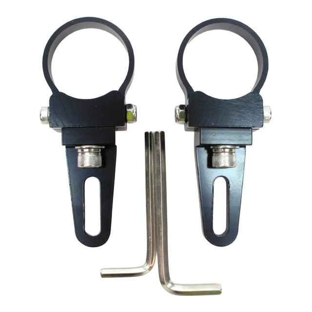 Whites LED Light Bar Tube Mount Brackets 1.75 Pair (44.45mm)