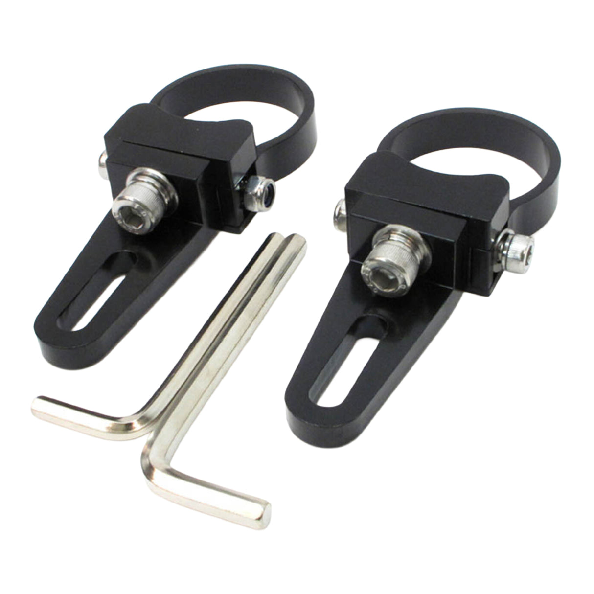 Whites LED Light Bar Tube Mount Brackets 1.75 Pair (44.45mm)