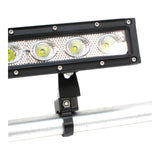 Whites LED Light Bar Tube Mount Brackets 1.75 Pair (44.45mm)