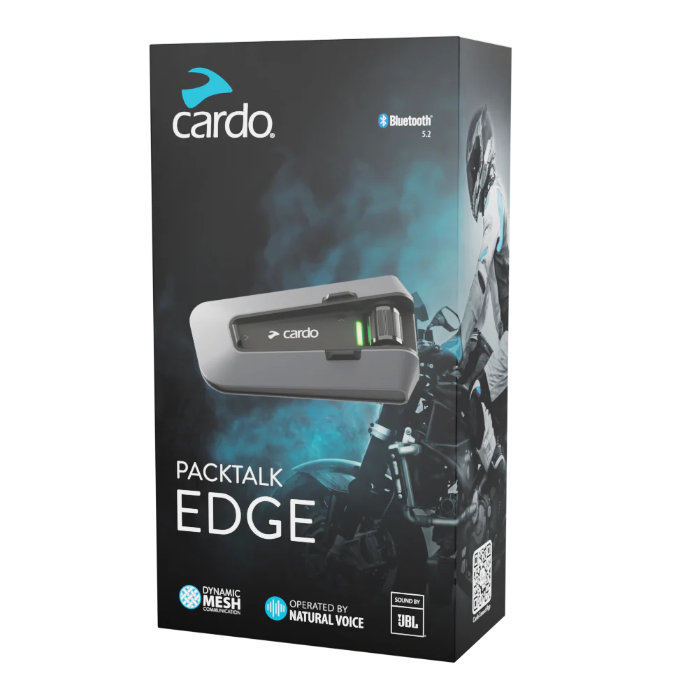 Cardo Packtalk Edge – V-Twins Motorcycles