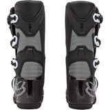 Fox Youth Comp Boots - Black/Grey