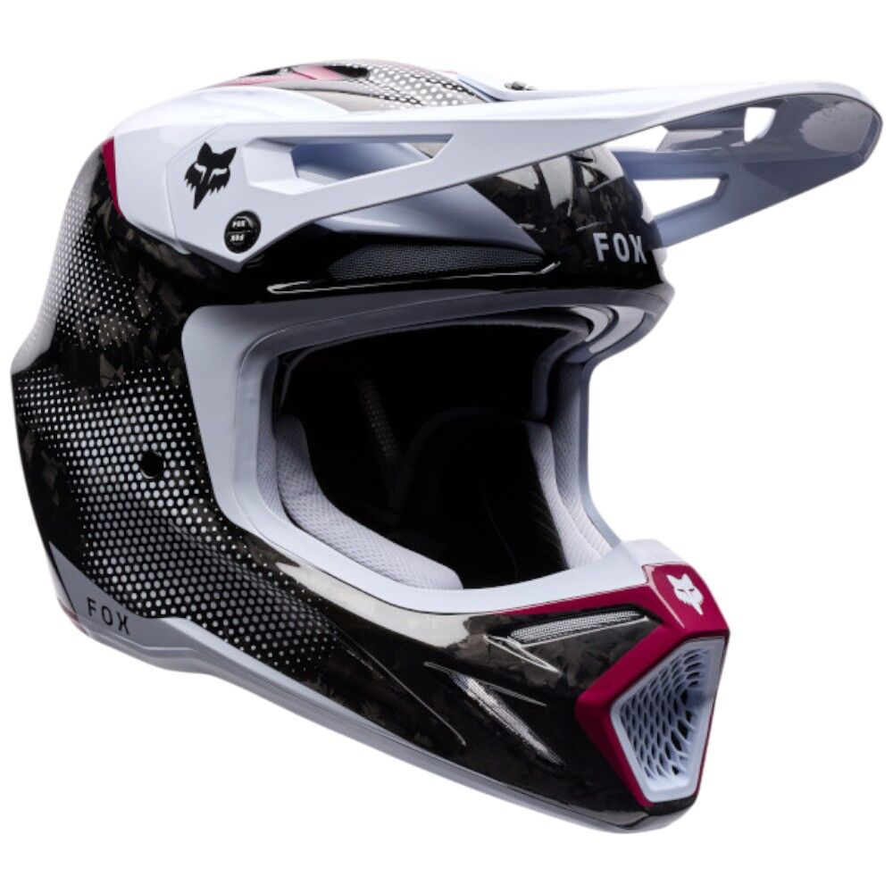 Fox V3 RS Tactile Helmet - White