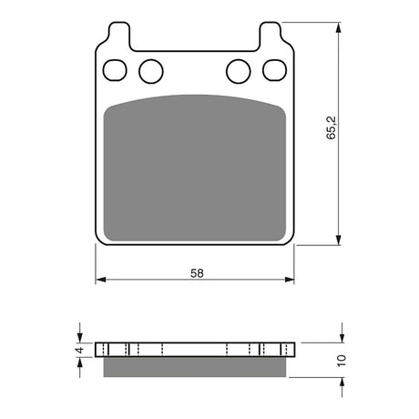 GOLDfren Brake Pads GF171 - S3