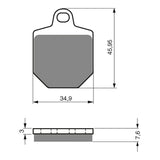 GOLDfren Brake Pads GF238 - S3
