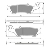 GOLDfren Brake Pads GF248 - S3