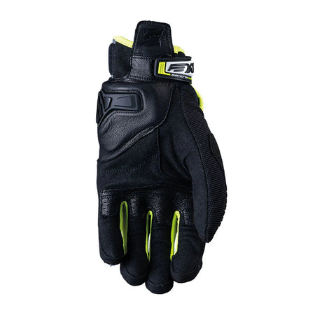 Five Men's RS-C Gloves - White/Fluro