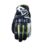 Five Men's RS-C Gloves - White/Fluro