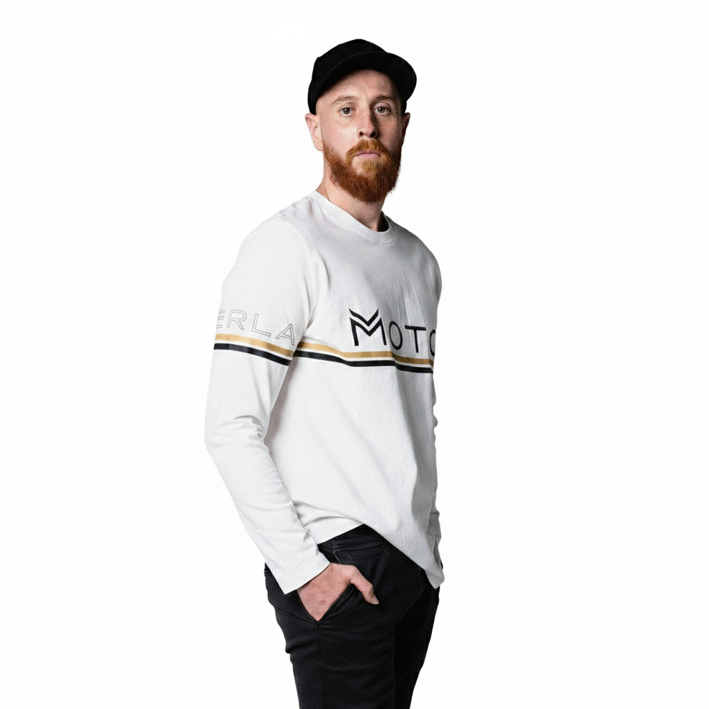 Merla Moto Logo Long Sleeve T-Shirt