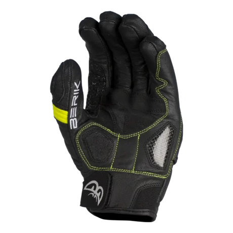 Berik Men's SP2 Carbon Gloves - Black/Hi-Vis