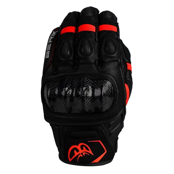 Berik Men's SP2 Carbon Gloves - Black/Red