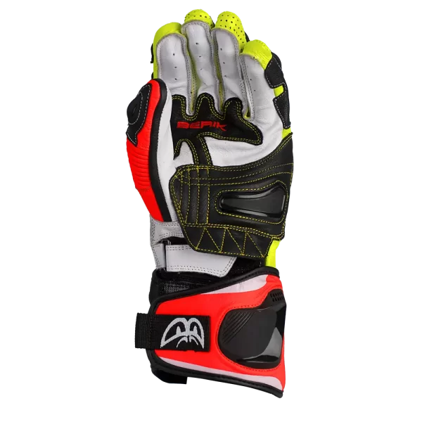 Berik Men's Trax Gloves - Black/Hi-Vis/Red