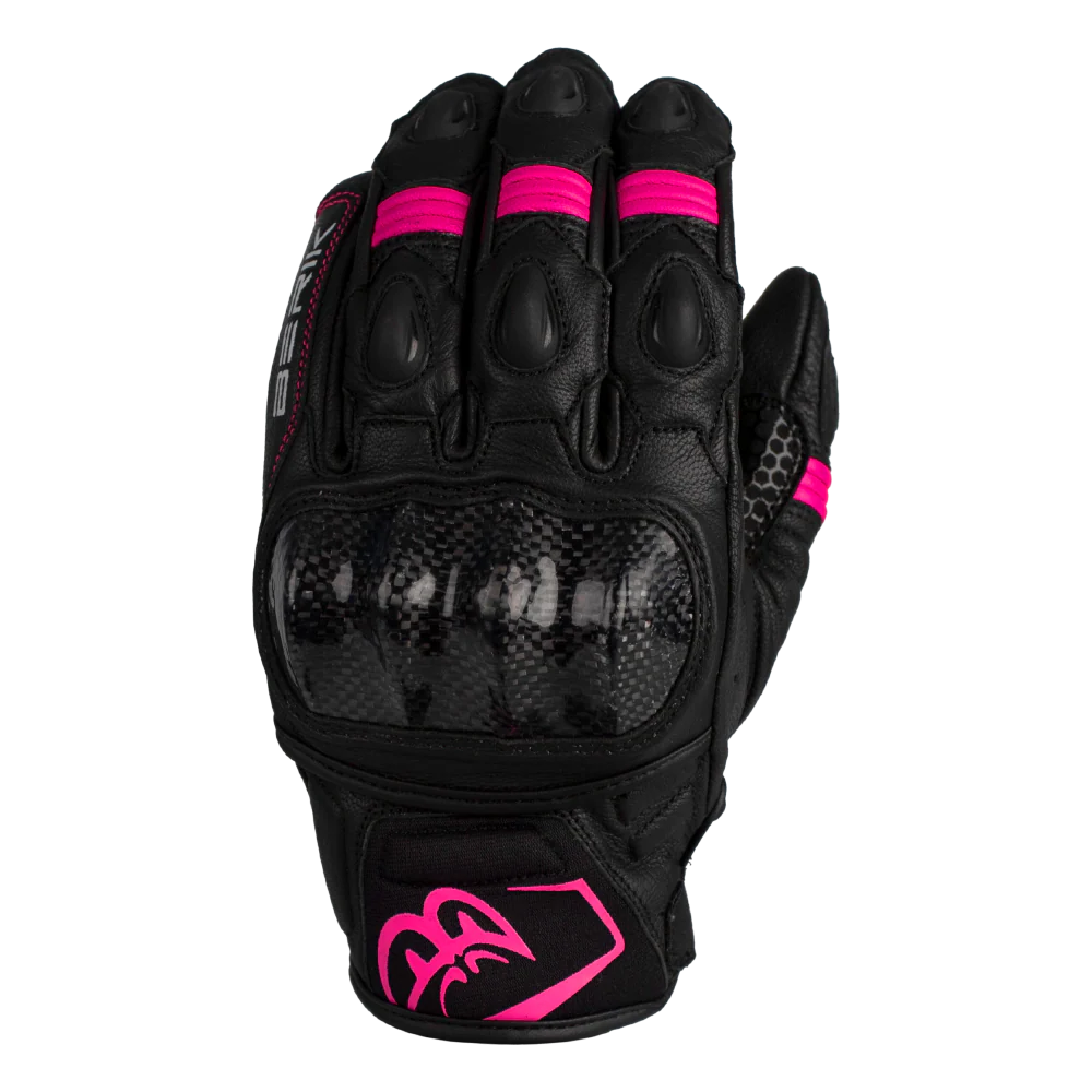Berik Women's SP2 Carbon Gloves - Black/Pink