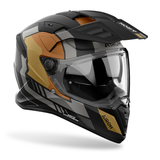 Airoh Bandit 'Horn' Helmet - Gold Matt