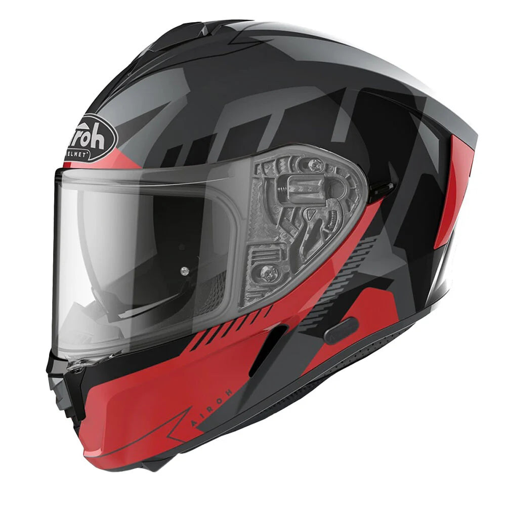 Airoh Spark 'Rise' Helmet - Red Gloss