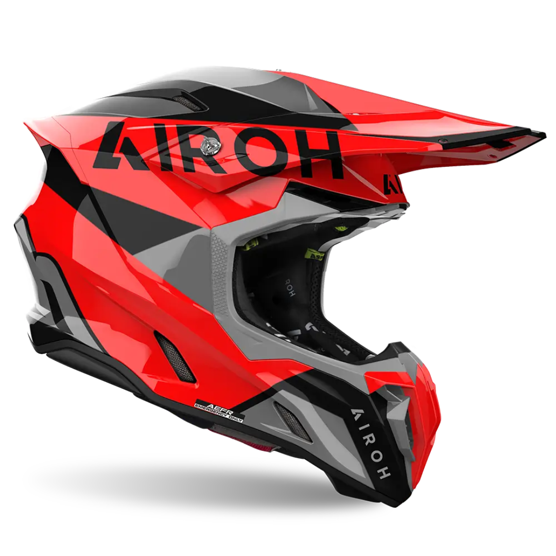 Airoh Twist 3 'King' - Red Gloss