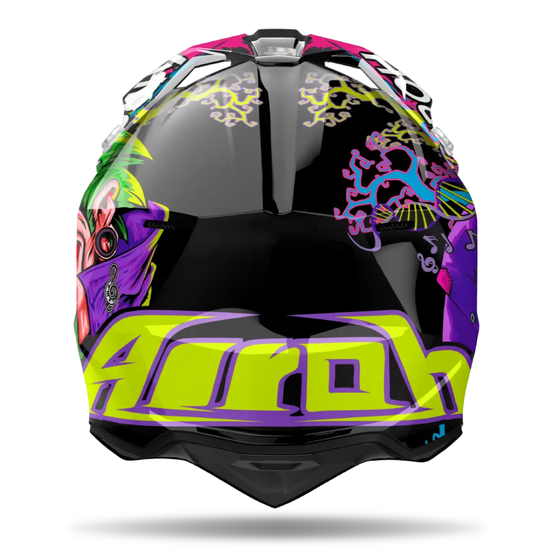 Airoh WRAAP Helmet - Music Gloss