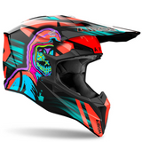 Airoh WRAAP Helmet - Cyber Orange Gloss