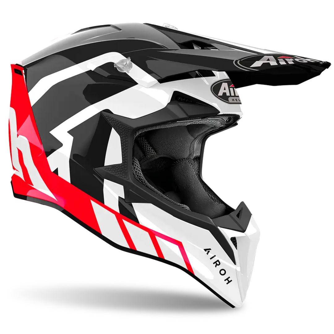 Airoh Wraap Reloaded Helmet - Red Gloss