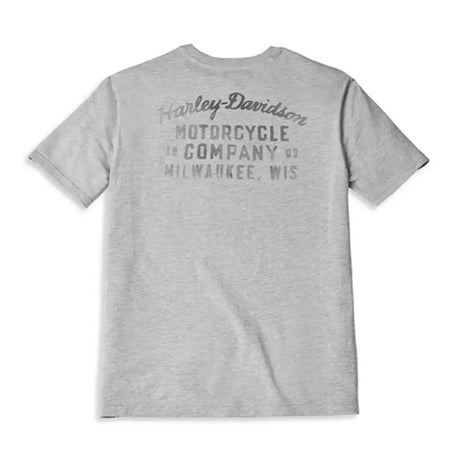 Harley-Davidson Men's Cursive Font Graphic T-Shirt