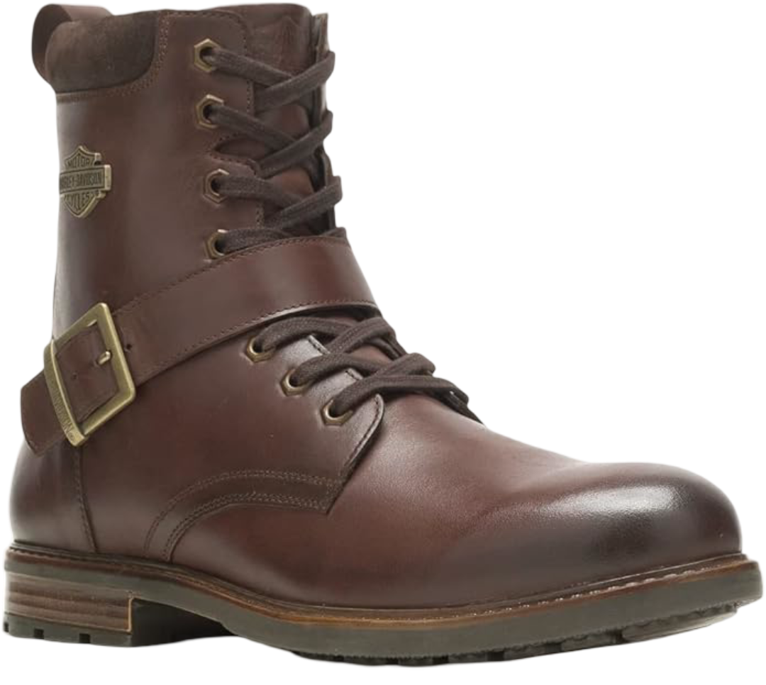 Harley-Davidson Men's Hicklyn Strap Riding Boots - Brown