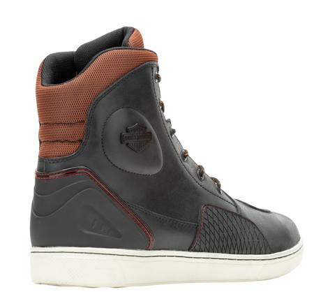 Harley-Davidson Men's Holtman Waterproof Boots - Black/Orange