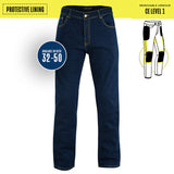 Johnny Reb Men's Hume Protective Jeans - Blue