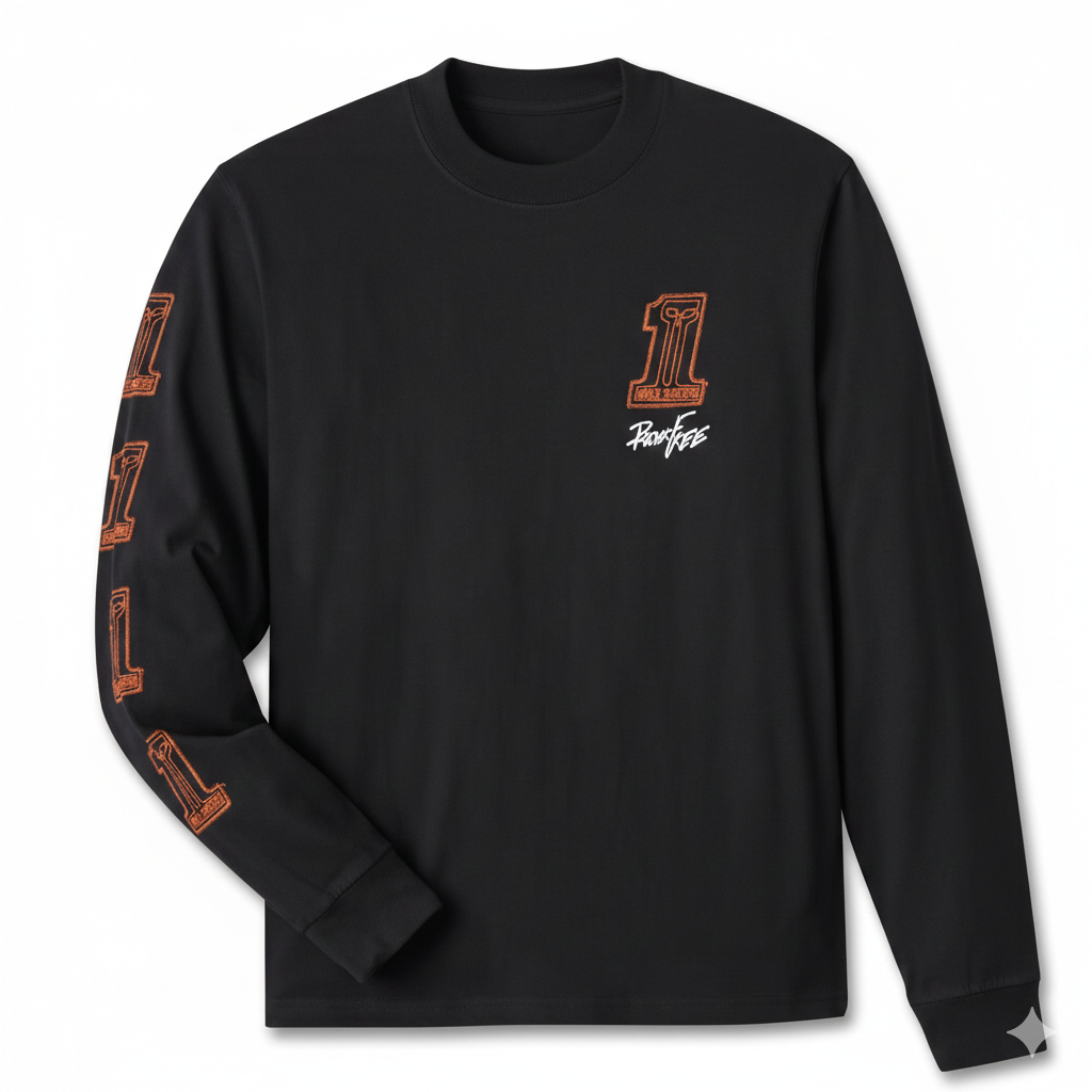 Harley-Davidson Men's Long Sleeve Tee-Knit -  Black