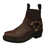 Johnny Reb Men's Classic Short Boots - Brown
