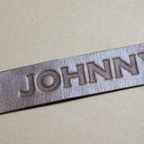 Johnny Reb Classic Leather Belt - Brown