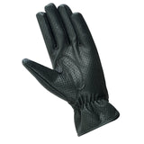 Johnny Reb Epping Leather Perforated Gloves - Black
