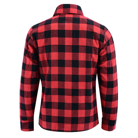 Johnny Reb Men's Waratah Protective Jacket - Red Check