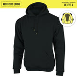 Johnny Reb Men's Hume Protective Hoodie - Black