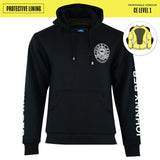 Johnny Reb Men's Protective Fleece Hoodie - Black