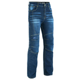 Johnny Reb Men's Biker Protective Jeans - Blue