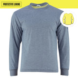 Johnny Reb Men's Hume Protective Long Sleeve T-Shirt - Grey