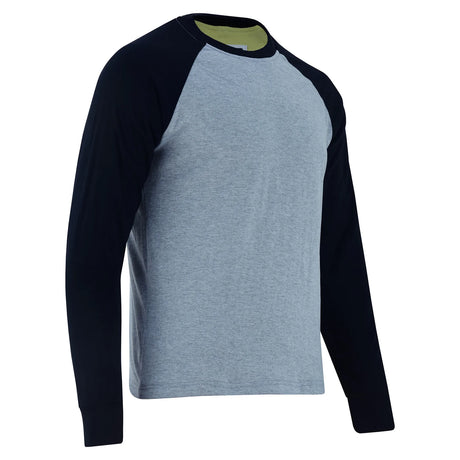 Johnny Reb Men's Hume Protective Long Sleeve T-Shirt - Grey/Black