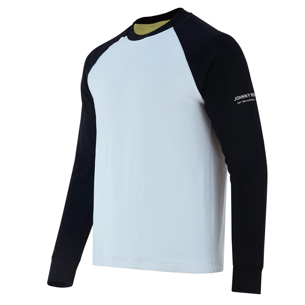 Johnny Reb Men's Hume Protective Long Sleeve T-Shirt - White/Black