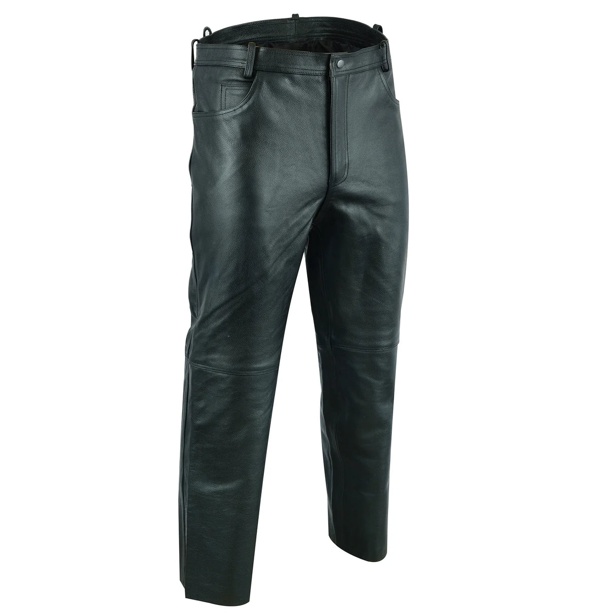 Johnny Reb Men's Oxley Leather Pants - Black