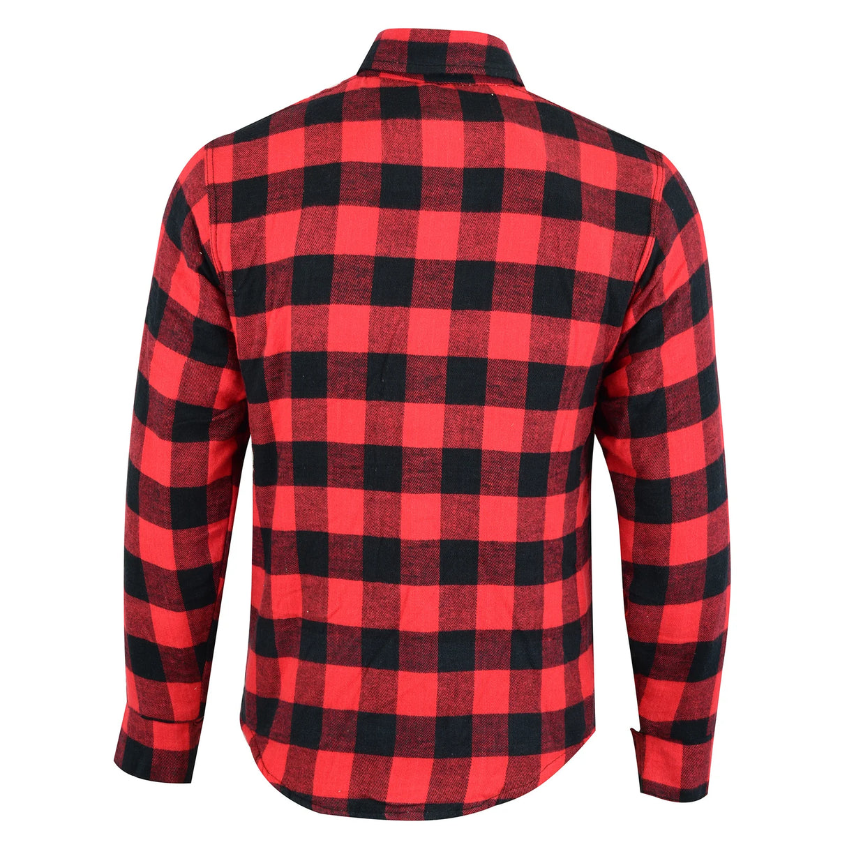 Johnny Reb Men's Waratah Protective Shirt - Red Plaid Kevlar Lined