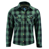 Johnny Reb Men's Waratah Protective Shirt - Forest/Check